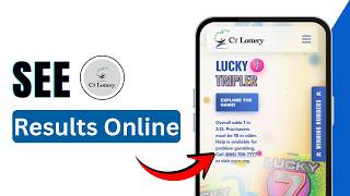 How to See CT Lottery Results Online 2026 | Connecticut Lottery Winning Numbers screenshot 5