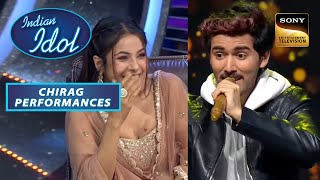 Chirag के इस Expression से शर्मा गई Shehnaaz Gill! | Indian Idol S13 | Chirag Performances