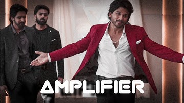 AMPLIFIER - ALLU ARJUN - ||EFX  STATUS || AMPLIFIER SONG EDIT ⚡⚡.