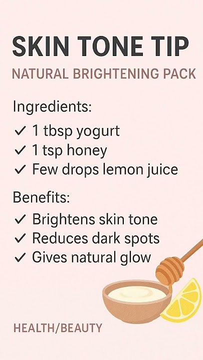 #SkinCareTips #HomemadeBeauty #NaturalGlow #SkinToneCare #DIYBeauty #HealthBeauty#anushakhan