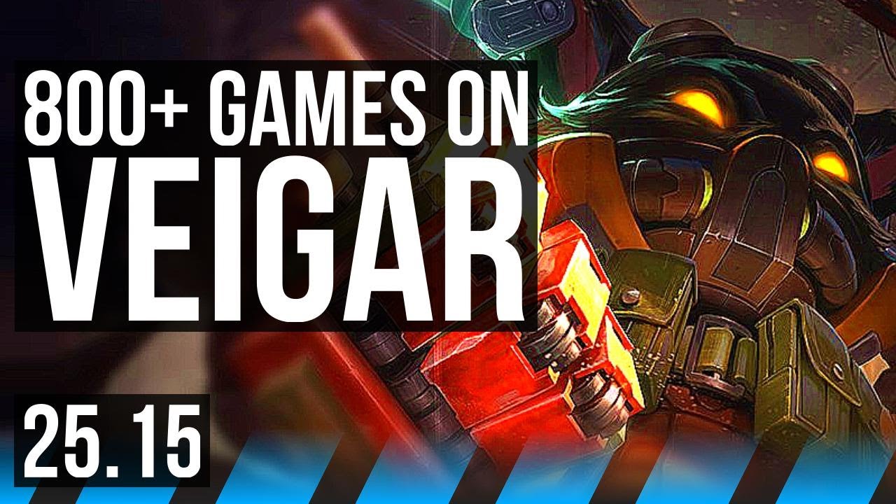 VEIGAR vs MALPHITE (MID) | 8/2/10, 800+ games, Dominating | EUW Master | 25.15