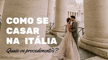 Quanto custa um casamento na Itália?
