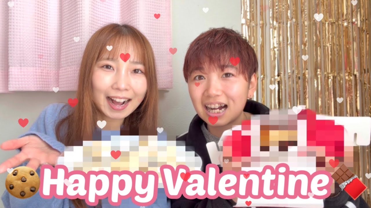 姉妹で手作りバレンタイン交換🍫💘