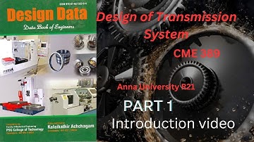 DTS | Design of Transmission System (CME389) |Anna University R21| Pass easy| Introduction