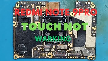Redmi Note 9 Pro Touch Not Working | Mi Note 9 Pro Touch Problem