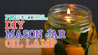 Magical Mason Jar Oil Lamp ( 2-Minute DIY Oil Candles! ) - A Piece Of  Rainbow