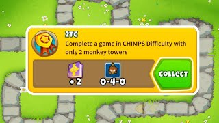 Probably The Easiest 2 Tower Chimps I've Done!