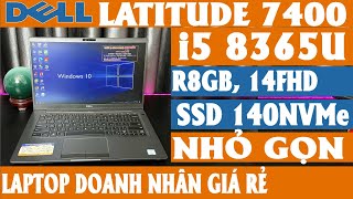 5.7 MILLION, DELL LATITUDE 7400, I5 8365U, 8GB RAM, 240GB NVME SSD, 14' FHD #dell7400 #delllatitu...