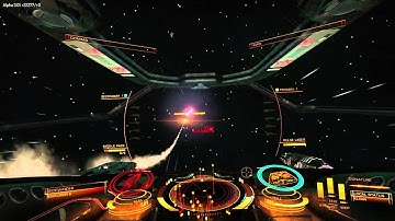 Elite Dangerous - DIY Head Tracker in action!