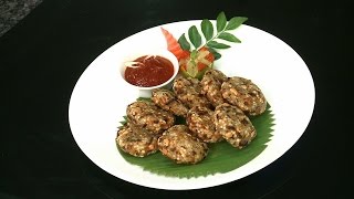 Sago Patties with Peanut & Potato Recipe in Philips Airfryer by VahChef