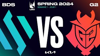 LEC Spring 2024 W1D1 | BDS vs G2