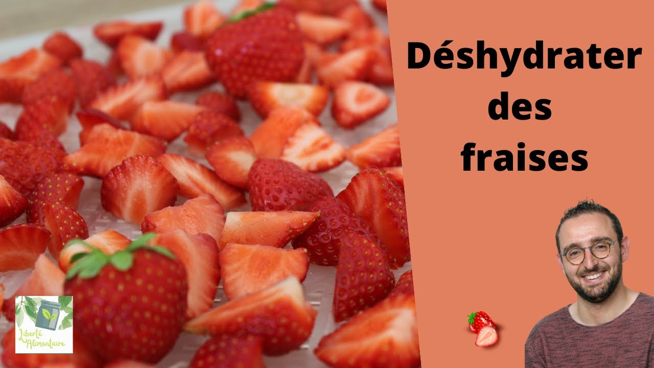Fraises déshydratées : comment faire ? - YouTube
