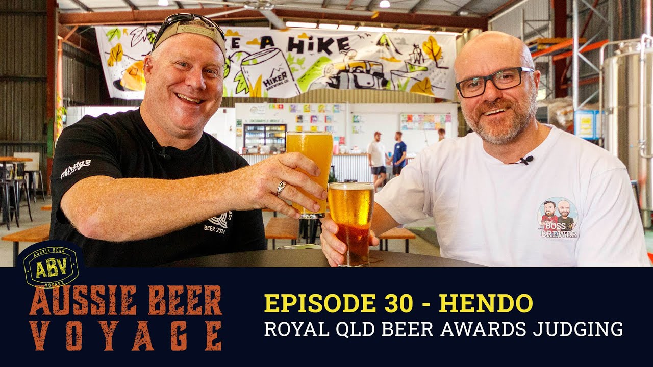 Episode 30: Hendo - Royal Queensland Beer Awards (How judging works at a beer competition)