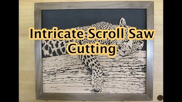 Intricate Scroll Saw Cutting