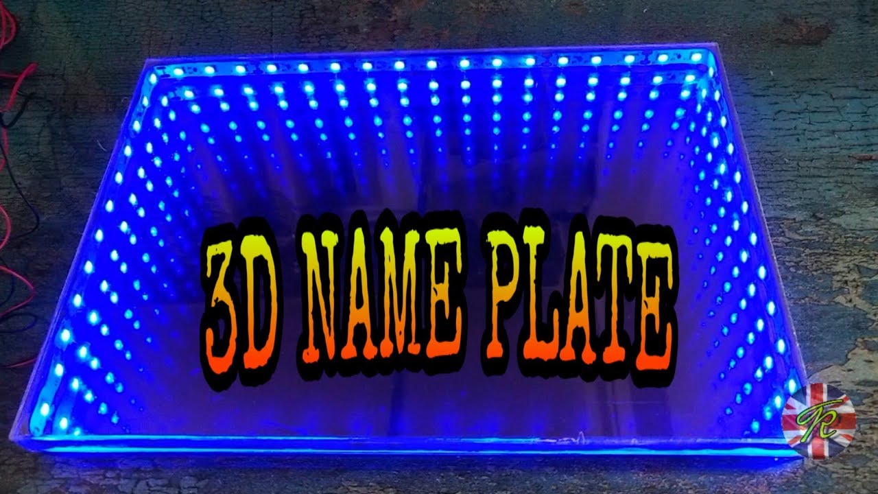 #Diy#3D#Led Name Plate