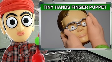 Rubber Tiny Hands Finger Puppet - Runforthecube Product Review