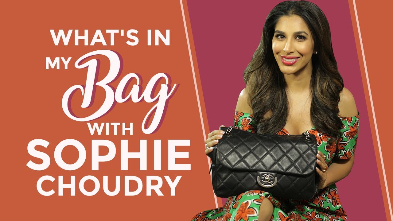 What's in my bag with Sophie Choudry S03E07 Fashion Bollywood Pinkvilla YouTube