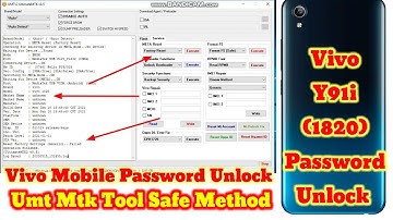 Vivo Y91i (1820) Password Unlock Umt Tool || All Error Fix || Frp bypass 2023 @GSMHEMANT