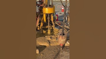 Drilling core sample for Soil investigation