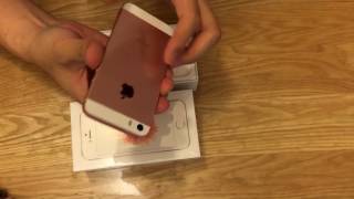 아이폰 se 개봉기 iPhone SE 로즈골드 (홍콩판)