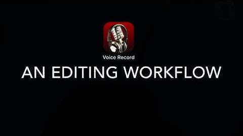 VoiceRecordPro Workflow
