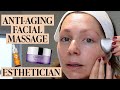 An Esthetician’s Anti-Aging Morning Skincare Routine with Facial Massage | Skincare Expert