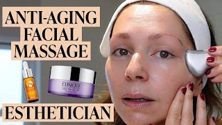An Esthetician’s Anti-Aging Morning Skincare Routine with Facial Massage | Skincare Expert screenshot 2