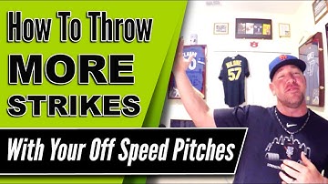 How To Throw MORE STRIKES with Your OFF SPEED Pitches!  [Office Hours with Coach Madden Ep.116]