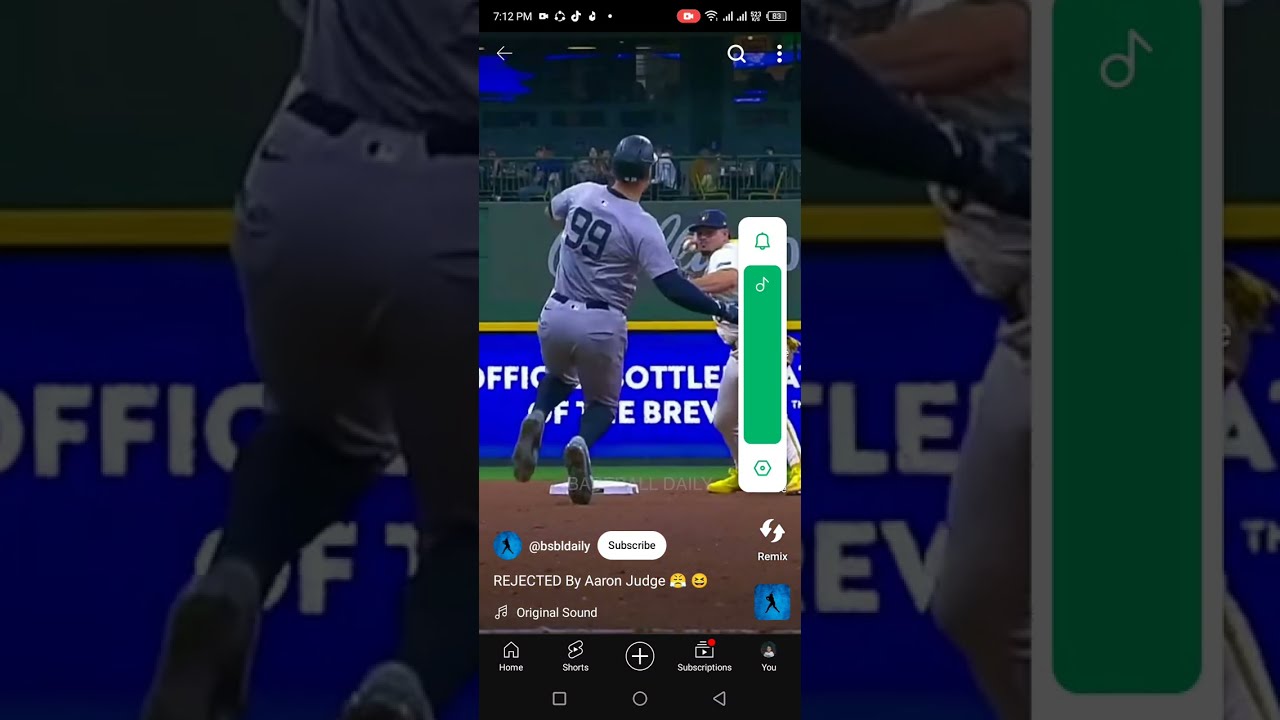 Rejected By Aaron Judge 