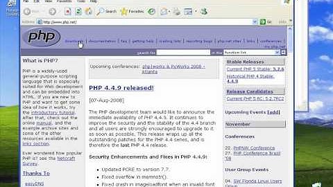 Install PHP on IIS step 1