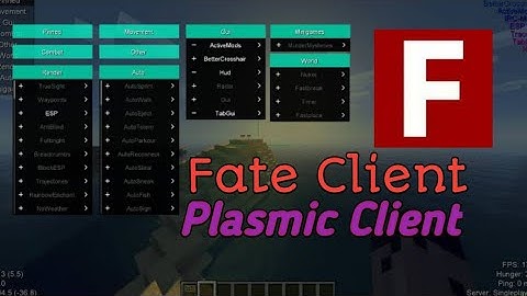 How to setup Fate and Plasmic Client for Minecraft Bedrock Edition