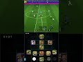 Greatest of the all time best formation gameplay in efootball 2026 mobile 😍🥶😱|| #trendingshorts