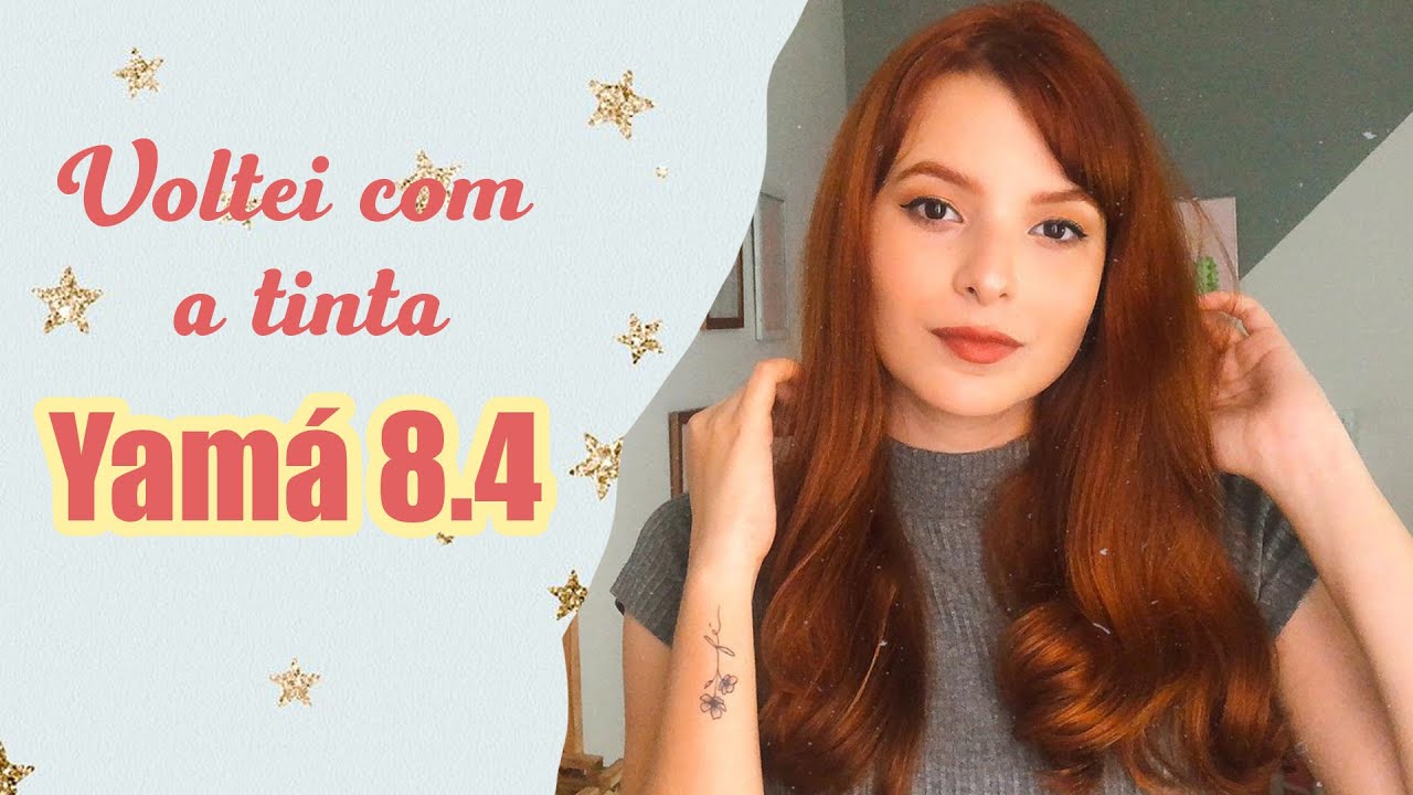 PINTANDO COM YAMÁ 8.4 | RETOCANDO A TINTA RUIVO COBRE