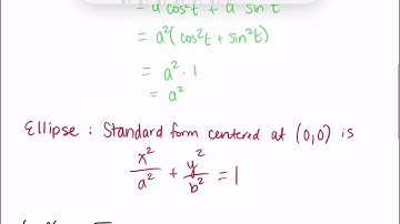 AP Calculus 1.4 Parametric Equations examples