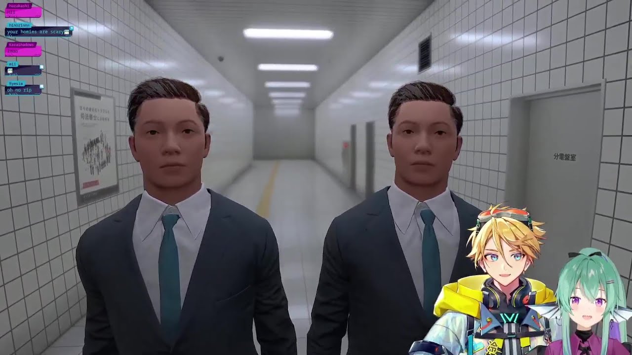 Finana & Wilson vs The Twins in Exit 8【NIJISANJI EN】