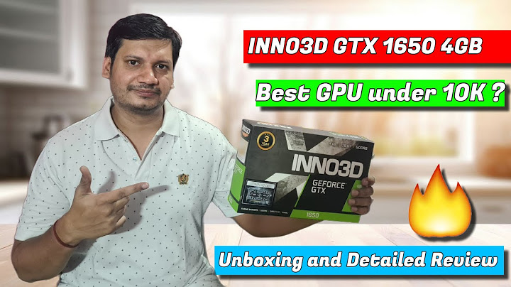 Inno3d geforce gtx 1650 super review năm 2024