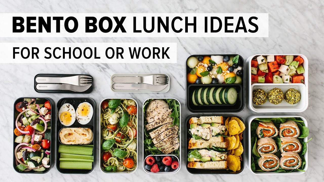 5 Easy & Healthy Bento Box Lunch Ideas - The Girl on Bloor