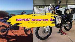 WR450F Adventure Build  Simpson Desert 2023