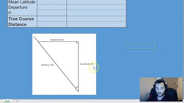 Mean Latitude Plane Sailing 01