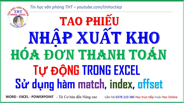 Cách tọ hóa đơn tự động trong excel 2023 năm 2024