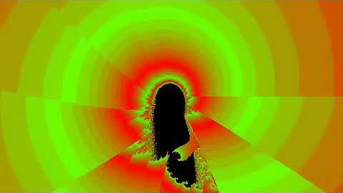 mandelbrot rotating once per power while power morphing while morphing into the burning ship