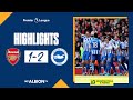 PL Highlights: Arsenal 1 Albion 2