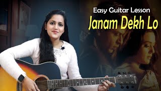 Janam Dekh Lo | Easy Guitar Lesson | Veer-Zara | Udit Narayan | Guitar Cover | Priya Dhingra