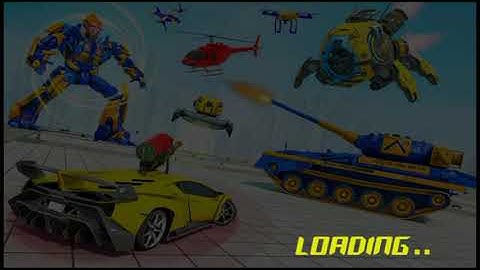 Army Tank Robot Car Games - Android Gameplay #2