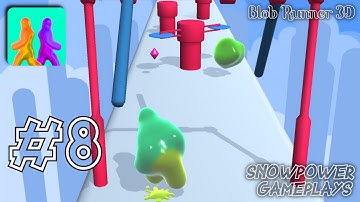 Blob Runner 3D - All levels Mobile Gameplay Walkthrough level 16-17