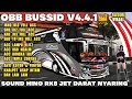 UPDATE!! OBB BUSSID V4.4.1 SOUND HINO RK8 JET DARAT NYARING | SUPPORT ALL APK | GRAFIK ETS2