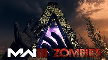 ONLY AETHER BLADE in SOLO RED ZONE & DARK AETHER Call of Duty MW3 ZOMBIES OPEN WORLD [No Commentary]