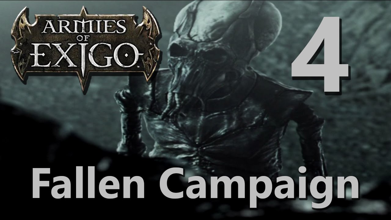 armies of exigo fallen campaign 4 stuck