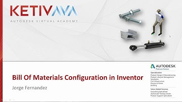 Autodesk Virtual Academy: Bill of Materials Configuration in Inventor