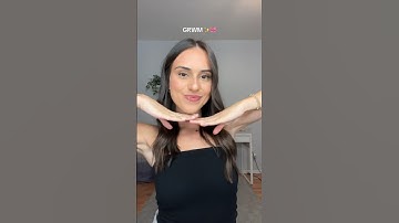 grwm for my interview ✨🎀 #makeuptutorial #grwm #shorts